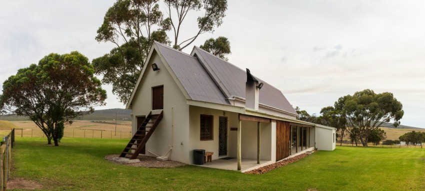 a house with a staircase