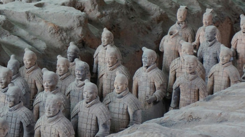 terracotta warriors