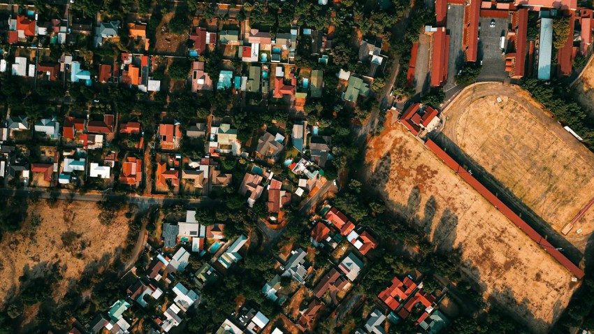 structures beside road