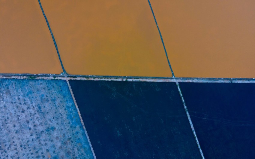 a close up of a tile floor with different colors