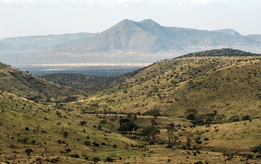 aerial photography of green mountains during daytime