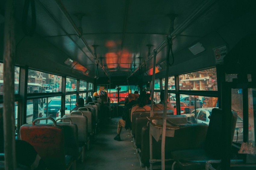 people inside bus