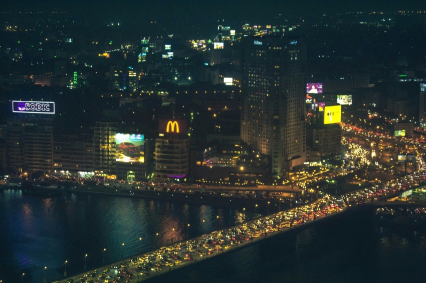 city skyline during night time rd