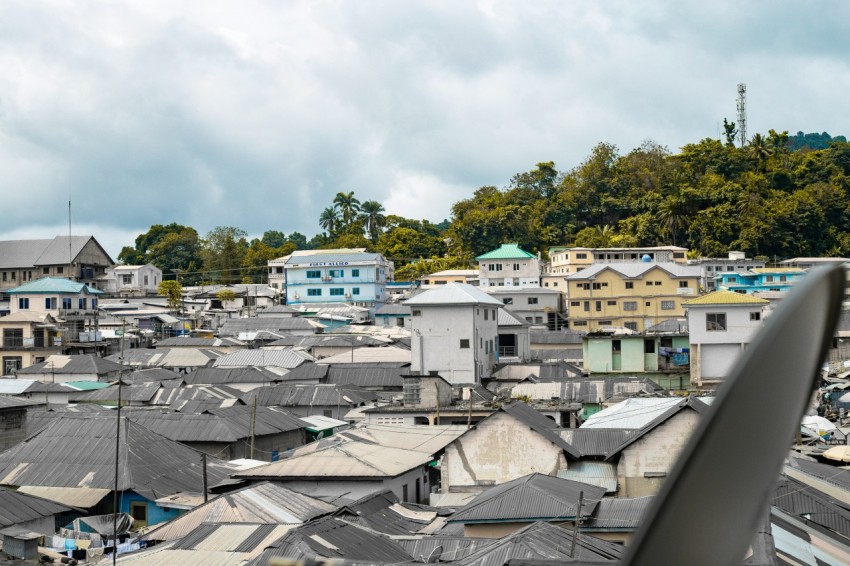 a group of houses