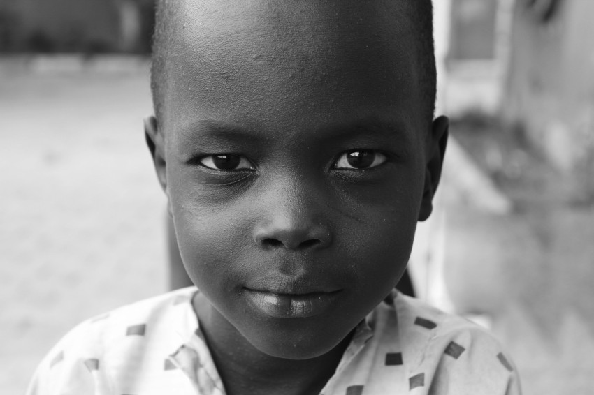 boy taking a selfie