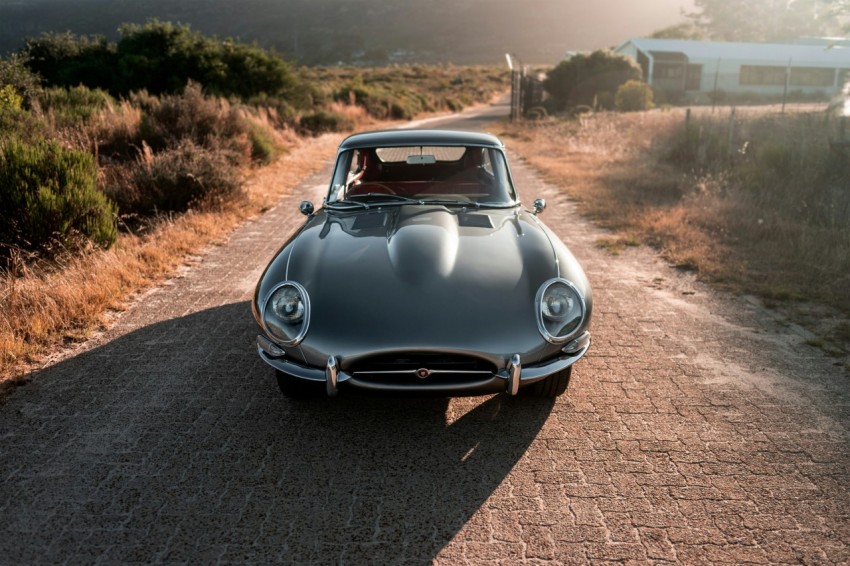 a car on a road