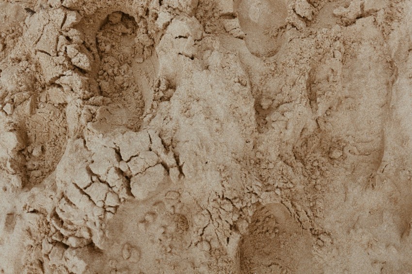 brown sand with water during daytime