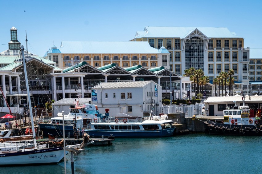 boats docked at the pier during day