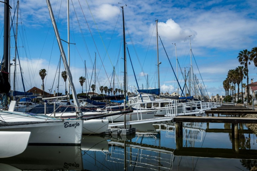 white sail boats on dock during daytime