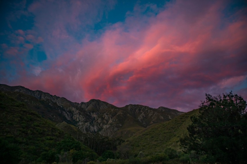 grass mountains during day