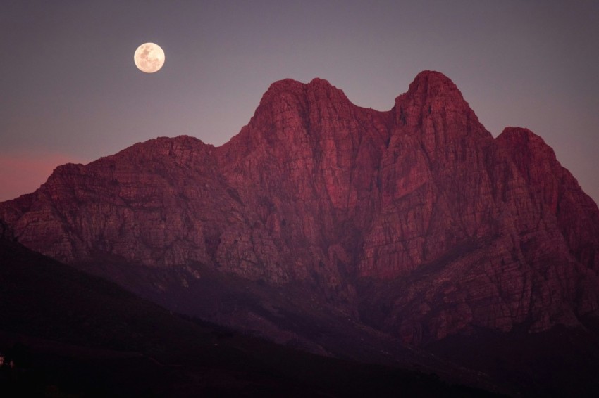 brown rocky mountain under full moon 3 EZ8eQ