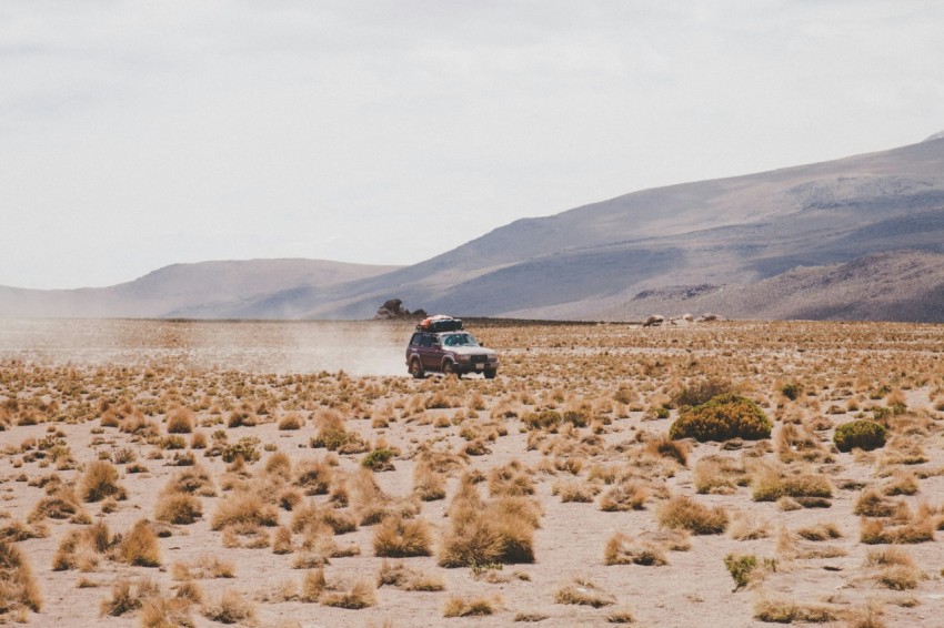 vehicle moving forward on ground