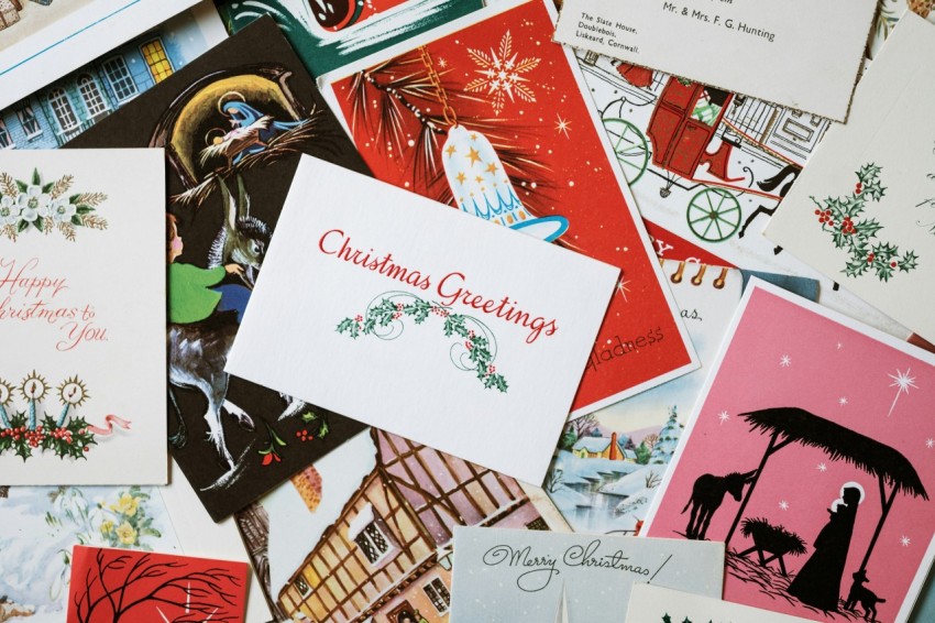 christmas greetings card