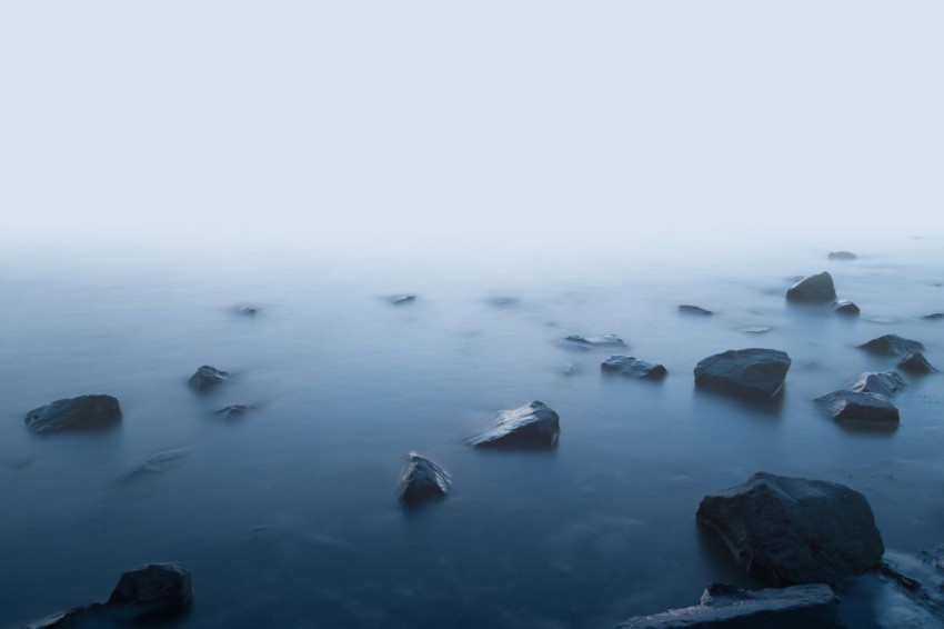 ice on body of water during daytime