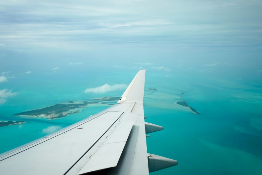 high angle photography of islands