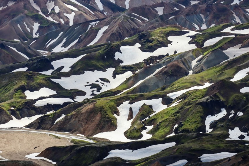 a mountain covered in snow