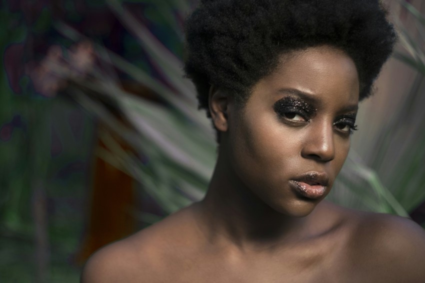 selective focus photo of a woman with eyeshadow eBC