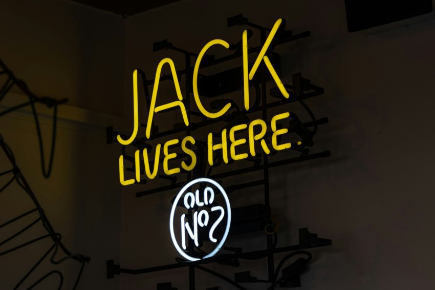 jack lives here signage