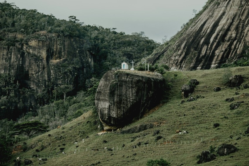 rock formation during daytime