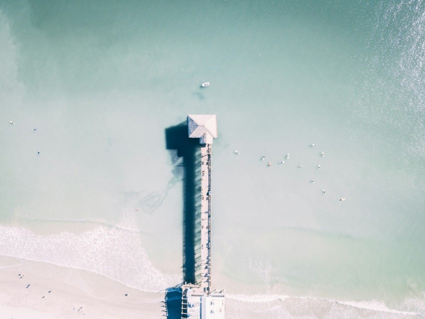 high angle view of body of water