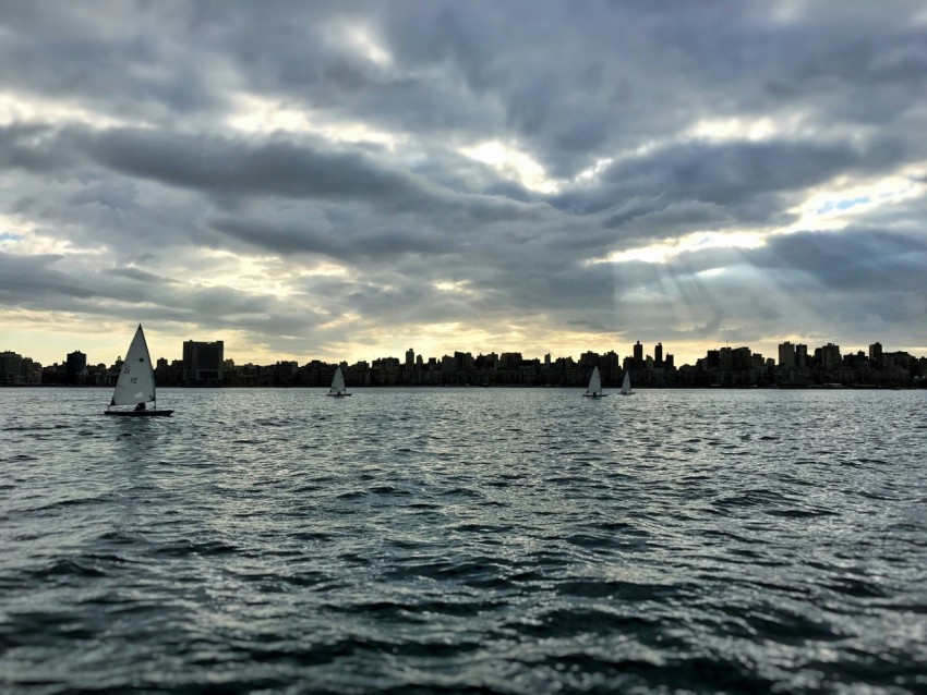 sailboats on water