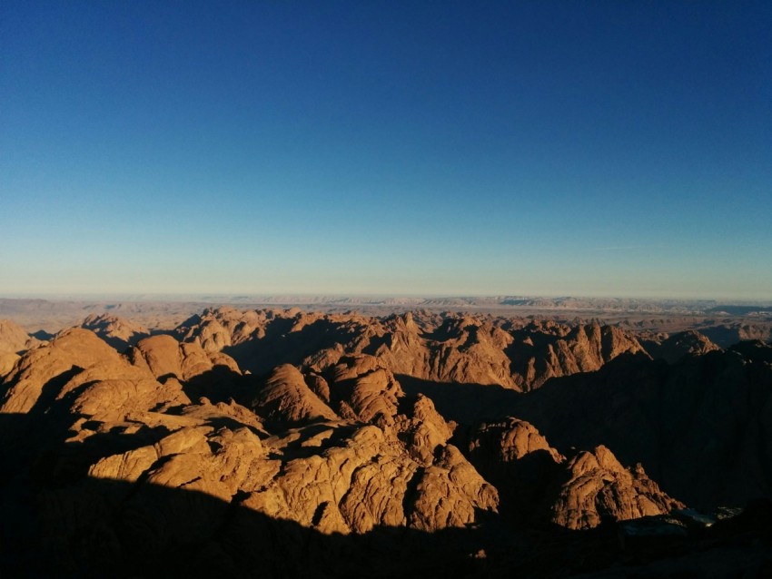 a view of the mountains from a high point of view