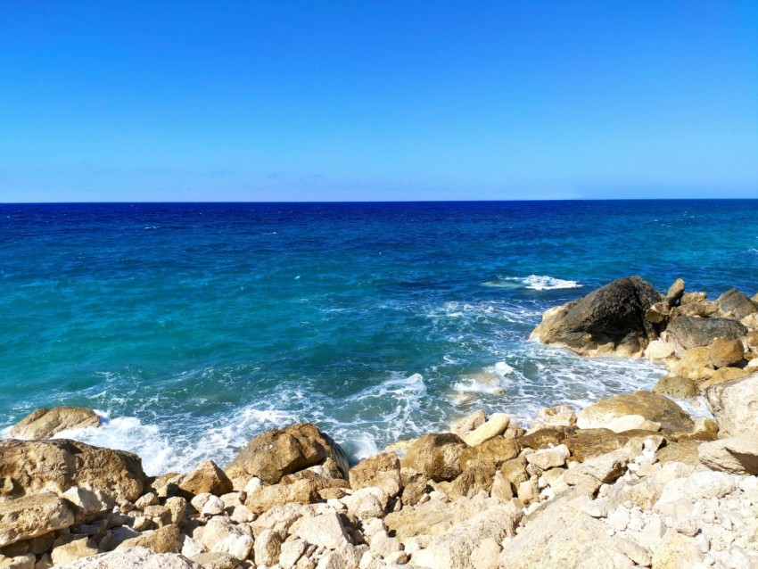 rocks on a beach