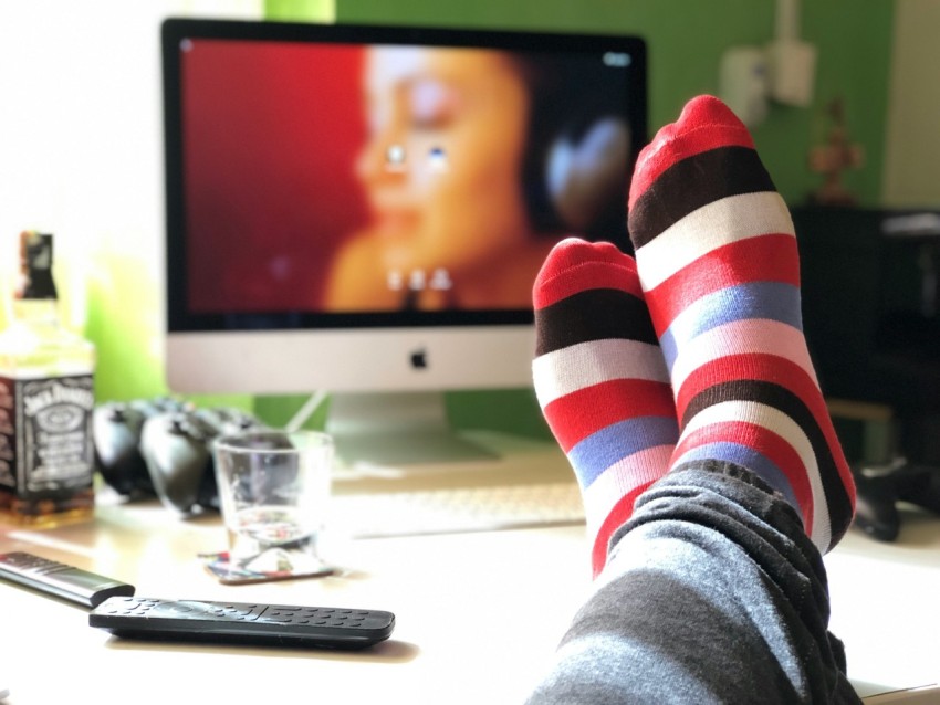 shallow focus photography of persons feet