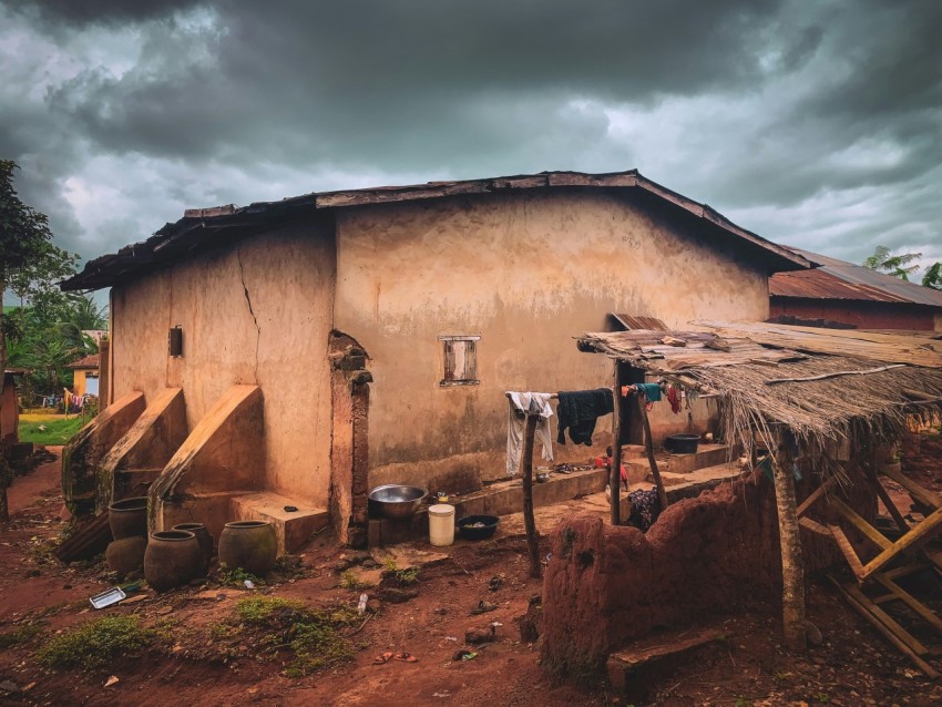 a house under construction