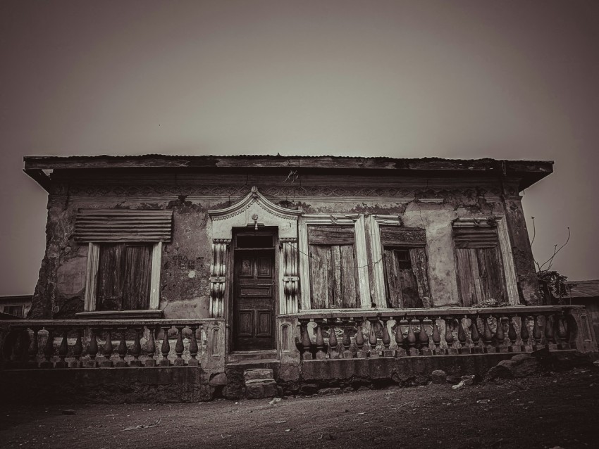 a house with a fence around it