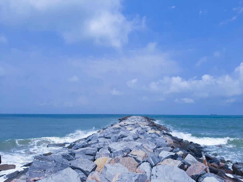 brown rock dock