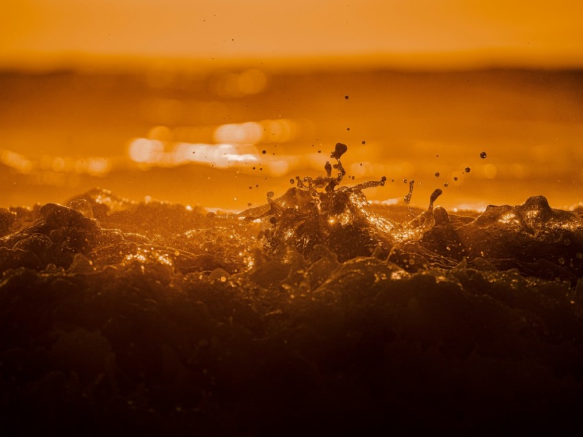 a person standing on a rock