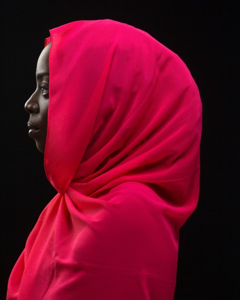 a person wearing a red robe