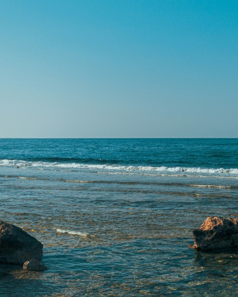 a person riding a surfboard on top of a body of water