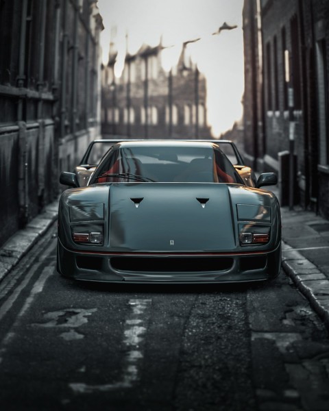 black porsche 911 parked on sidewalk during daytime 0kxOW0I