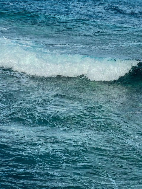 a man riding a wave on top of a surfboard