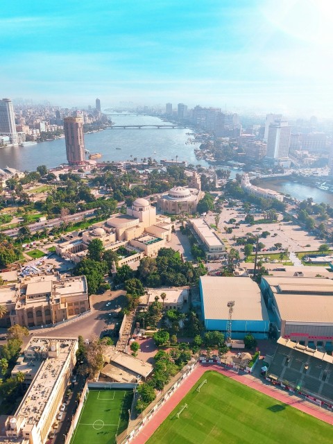 aerial view of city buildings during daytime