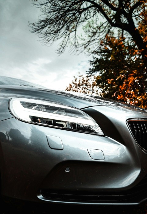 silver mercedes benz car near brown trees during daytime 9wGNCOb