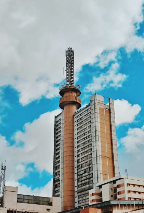 brown concrete building