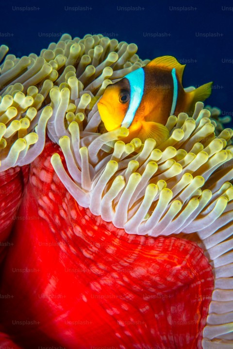 an anemone fish in redsea