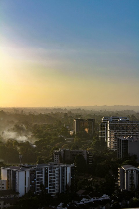 aerial view of city buildings during daytime fmux