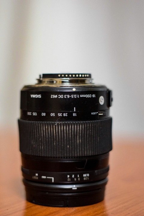 a camera on a table