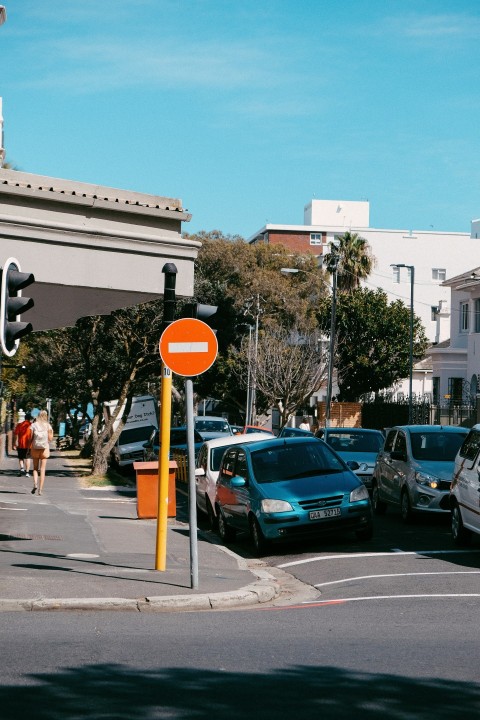 a street sign on the side of a road