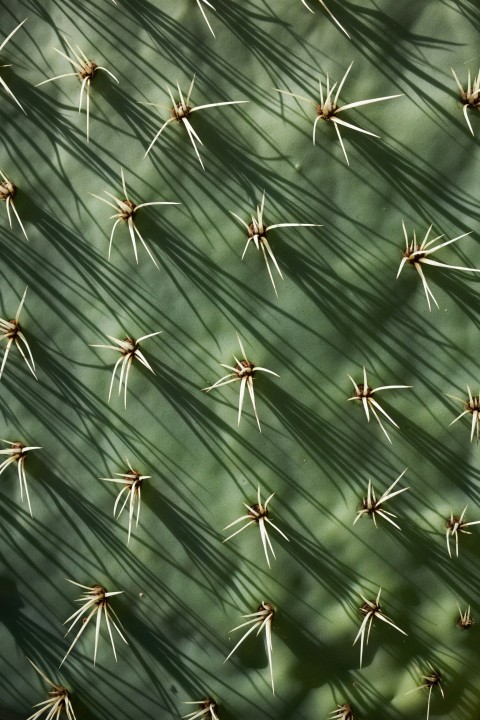 a close up of a cactus plant with long needles WOA4vbl