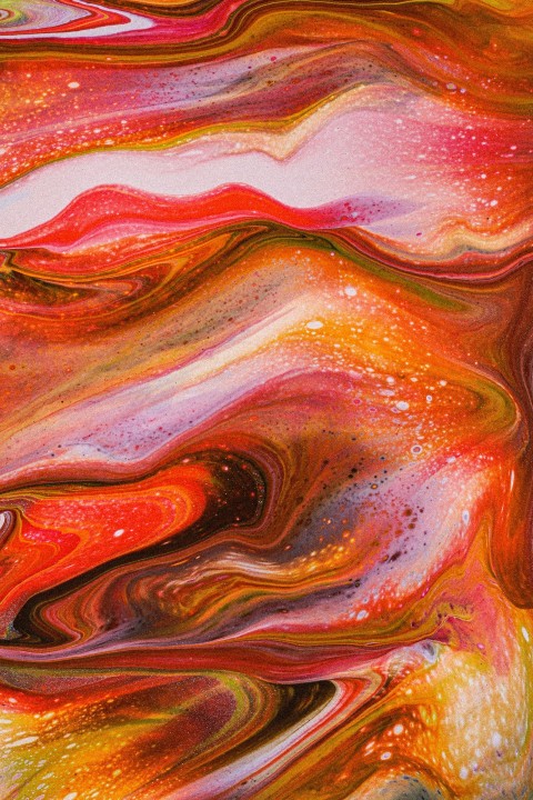 a close up of a colorful wave