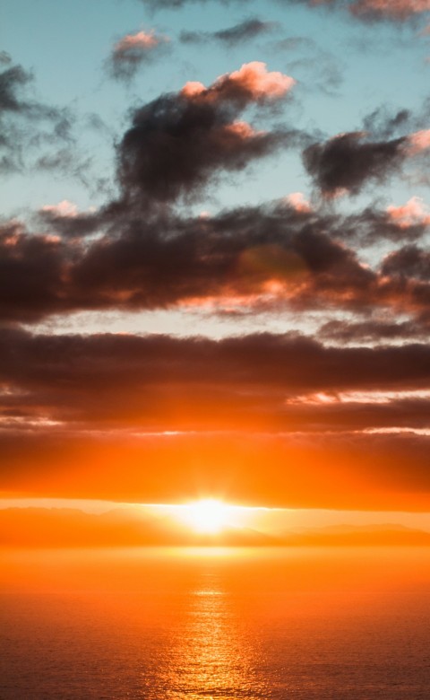 clouds and blue sky during sunset oBrrRexJ