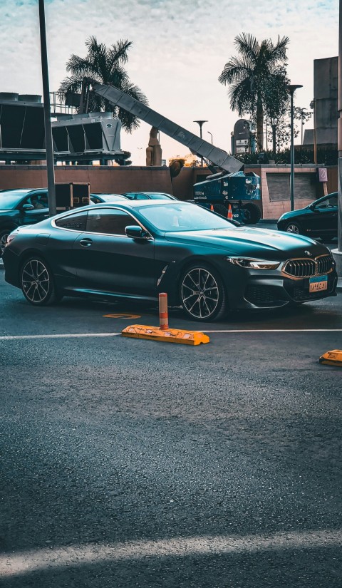 black coupe during daytime