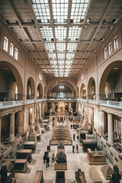 people inside white building during daytime